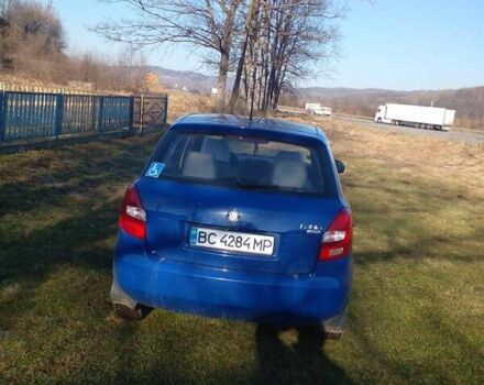 Синий Шкода Фабия, объемом двигателя 1.2 л и пробегом 180 тыс. км за 4200 $, фото 4 на Automoto.ua