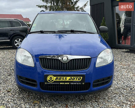 Синий Шкода Фабия, объемом двигателя 1.2 л и пробегом 189 тыс. км за 5300 $, фото 1 на Automoto.ua