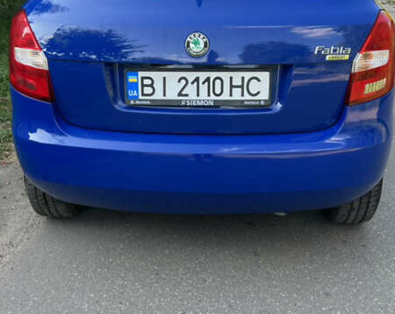 Синий Шкода Фабия, объемом двигателя 1.2 л и пробегом 156 тыс. км за 4850 $, фото 5 на Automoto.ua