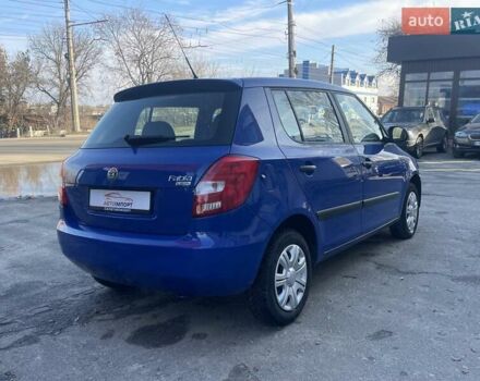 Синий Шкода Фабия, объемом двигателя 1.4 л и пробегом 195 тыс. км за 6900 $, фото 2 на Automoto.ua