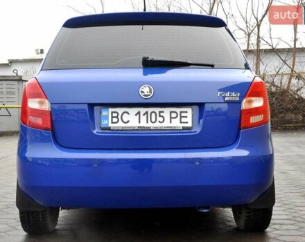 Синий Шкода Фабия, объемом двигателя 1.2 л и пробегом 206 тыс. км за 3999 $, фото 11 на Automoto.ua