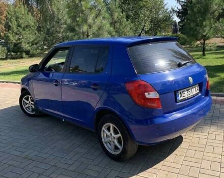 Синий Шкода Фабия, объемом двигателя 1.2 л и пробегом 123 тыс. км за 3300 $, фото 4 на Automoto.ua