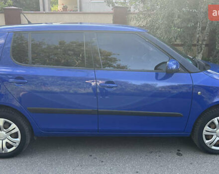 Синий Шкода Фабия, объемом двигателя 1.2 л и пробегом 156 тыс. км за 4850 $, фото 3 на Automoto.ua