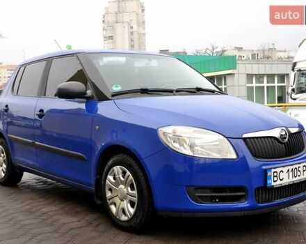 Синий Шкода Фабия, объемом двигателя 1.2 л и пробегом 206 тыс. км за 3999 $, фото 6 на Automoto.ua