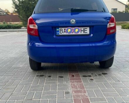Синий Шкода Фабия, объемом двигателя 1.2 л и пробегом 83 тыс. км за 5300 $, фото 1 на Automoto.ua