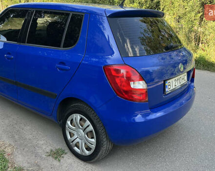 Синий Шкода Фабия, объемом двигателя 1.2 л и пробегом 156 тыс. км за 4850 $, фото 6 на Automoto.ua