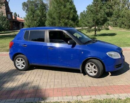 Синий Шкода Фабия, объемом двигателя 1.2 л и пробегом 123 тыс. км за 3300 $, фото 6 на Automoto.ua