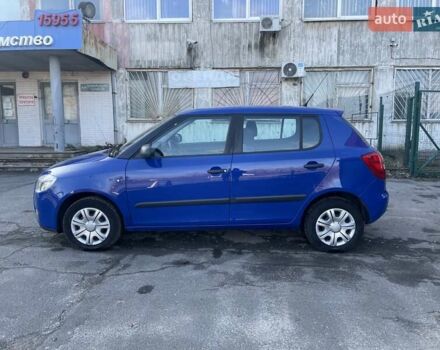 Синий Шкода Фабия, объемом двигателя 1.4 л и пробегом 195 тыс. км за 6900 $, фото 5 на Automoto.ua