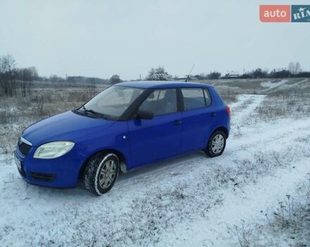 Синий Шкода Фабия, объемом двигателя 1.2 л и пробегом 220 тыс. км за 4500 $, фото 7 на Automoto.ua