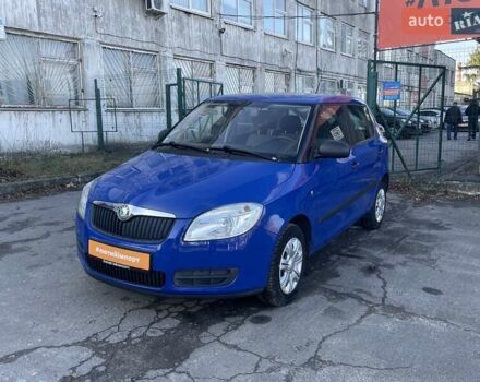 Синий Шкода Фабия, объемом двигателя 1.4 л и пробегом 195 тыс. км за 6900 $, фото 6 на Automoto.ua