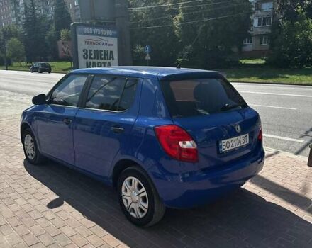 Синий Шкода Фабия, объемом двигателя 1.2 л и пробегом 222 тыс. км за 3990 $, фото 5 на Automoto.ua