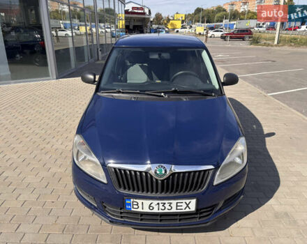 Синий Шкода Фабия, объемом двигателя 1.6 л и пробегом 285 тыс. км за 4700 $, фото 13 на Automoto.ua