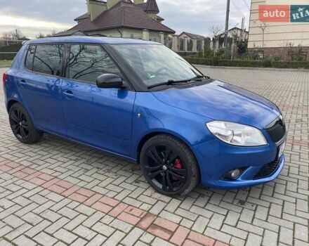 Синий Шкода Фабия, объемом двигателя 1.4 л и пробегом 142 тыс. км за 7899 $, фото 6 на Automoto.ua