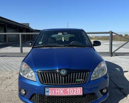 Шкода Фабия 2011 в Львове на Automoto.ua Синий Шкода Фабия, объемом двигателя 1.4 л и пробегом 141 тыс. км за 8300 $, фото 1 на Automoto.ua