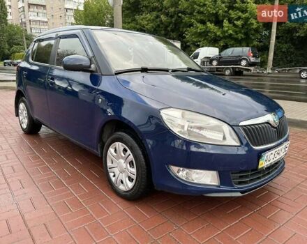 Синий Шкода Фабия, объемом двигателя 1.4 л и пробегом 166 тыс. км за 5700 $, фото 1 на Automoto.ua