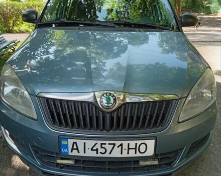 Синий Шкода Фабия, объемом двигателя 1.2 л и пробегом 237 тыс. км за 5200 $, фото 7 на Automoto.ua
