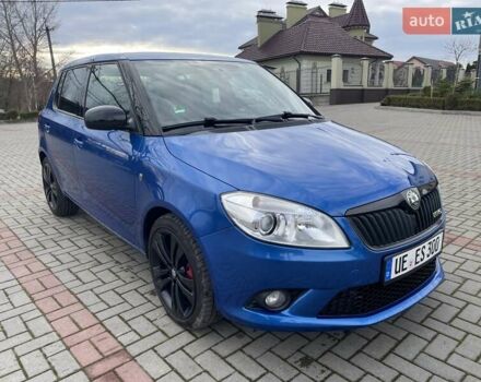 Синий Шкода Фабия, объемом двигателя 1.4 л и пробегом 142 тыс. км за 7899 $, фото 5 на Automoto.ua