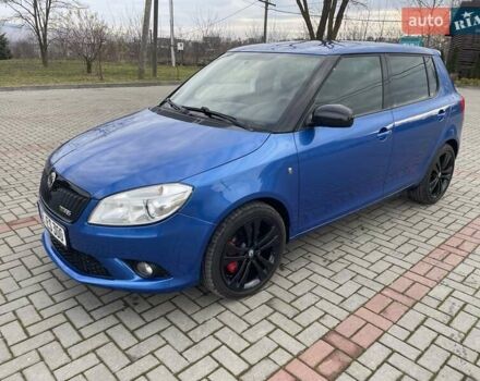 Синий Шкода Фабия, объемом двигателя 1.4 л и пробегом 142 тыс. км за 7899 $, фото 4 на Automoto.ua