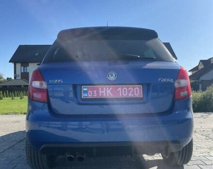 Шкода Фабия 2011 в Львове на Automoto.ua Синий Шкода Фабия, объемом двигателя 1.4 л и пробегом 141 тыс. км за 8300 $, фото 4 на Automoto.ua