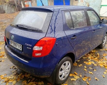 Шкода Фабия 2011 в Запорожье на Automoto.ua Синий Шкода Фабия, объемом двигателя 1.2 л и пробегом 220 тыс. км за 4450 $, фото 4 на Automoto.ua