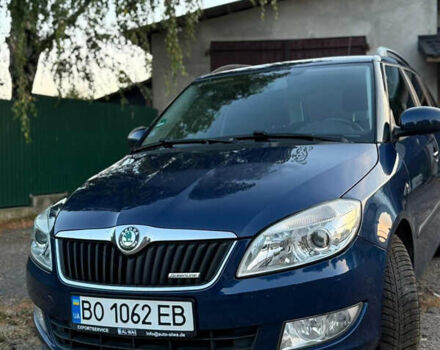 Синій Шкода Фабія, об'ємом двигуна 1.2 л та пробігом 256 тис. км за 5500 $, фото 1 на Automoto.ua