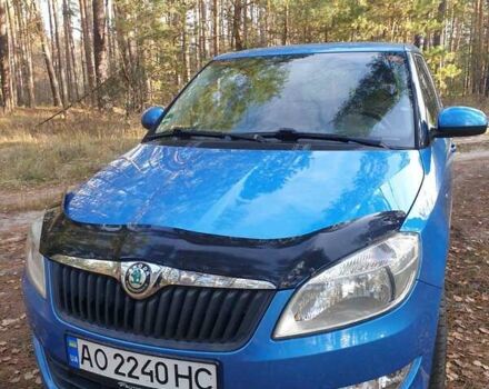 Синий Шкода Фабия, объемом двигателя 1.2 л и пробегом 192 тыс. км за 6200 $, фото 2 на Automoto.ua
