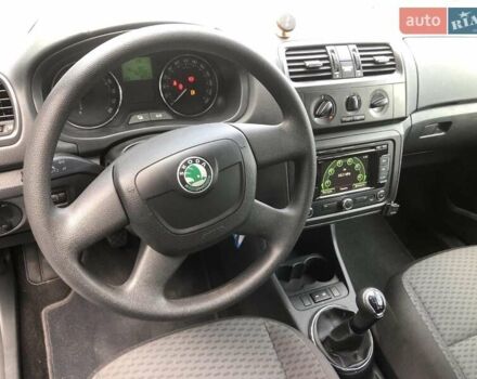 Синий Шкода Фабия, объемом двигателя 1.2 л и пробегом 162 тыс. км за 5950 $, фото 5 на Automoto.ua