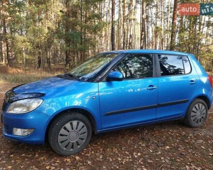 Синий Шкода Фабия, объемом двигателя 1.2 л и пробегом 192 тыс. км за 6200 $, фото 4 на Automoto.ua