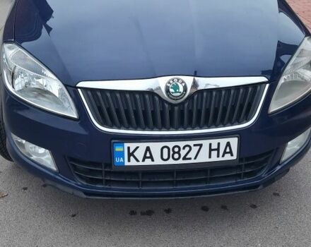 Синий Шкода Фабия, объемом двигателя 1.4 л и пробегом 173 тыс. км за 5550 $, фото 1 на Automoto.ua