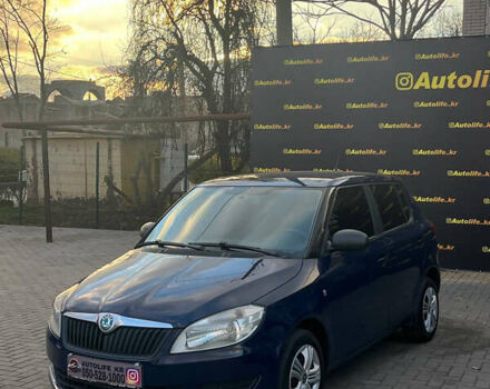 Синий Шкода Фабия, объемом двигателя 1.6 л и пробегом 240 тыс. км за 5900 $, фото 1 на Automoto.ua