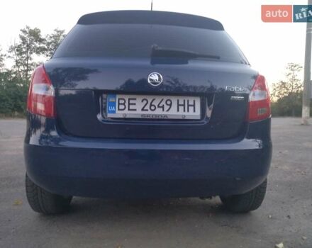 Синий Шкода Фабия, объемом двигателя 1.6 л и пробегом 237 тыс. км за 6000 $, фото 8 на Automoto.ua