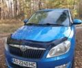 Синий Шкода Фабия, объемом двигателя 1.2 л и пробегом 192 тыс. км за 5600 $, фото 2 на Automoto.ua