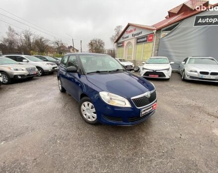Синій Шкода Фабія, об'ємом двигуна 1.4 л та пробігом 283 тис. км за 5790 $, фото 1 на Automoto.ua