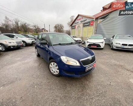 Синий Шкода Фабия, объемом двигателя 1.4 л и пробегом 283 тыс. км за 5790 $, фото 3 на Automoto.ua