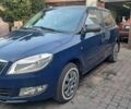 Синий Шкода Фабия, объемом двигателя 1.4 л и пробегом 84 тыс. км за 6000 $, фото 1 на Automoto.ua