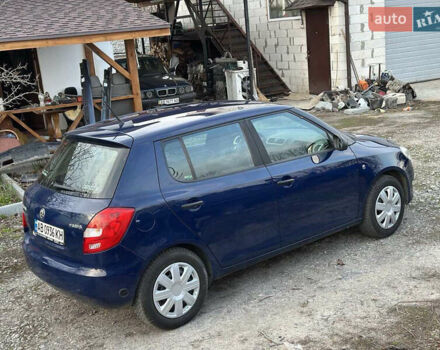 Синий Шкода Фабия, объемом двигателя 1.4 л и пробегом 283 тыс. км за 5400 $, фото 3 на Automoto.ua