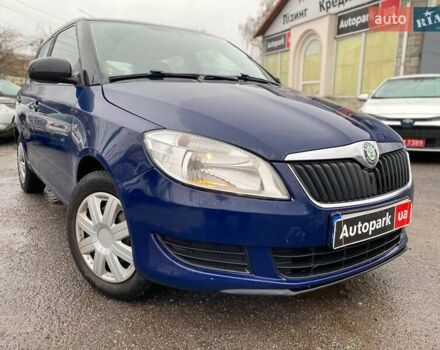 Синий Шкода Фабия, объемом двигателя 1.4 л и пробегом 283 тыс. км за 5790 $, фото 1 на Automoto.ua