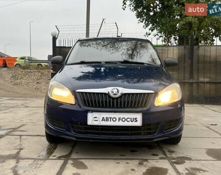 Синий Шкода Фабия, объемом двигателя 1.2 л и пробегом 116 тыс. км за 5190 $, фото 1 на Automoto.ua