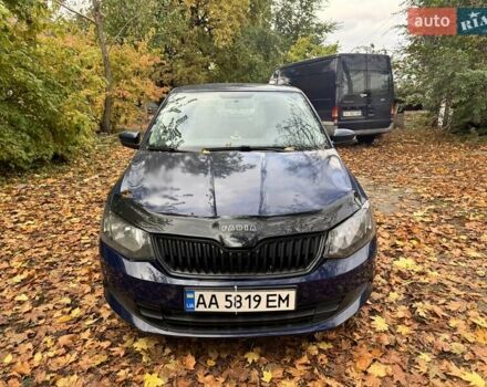 Шкода Фабия 2016 в Киеве на Automoto.ua Синий Шкода Фабия, объемом двигателя 1.2 л и пробегом 239 тыс. км за 3850 $, фото 1 на Automoto.ua