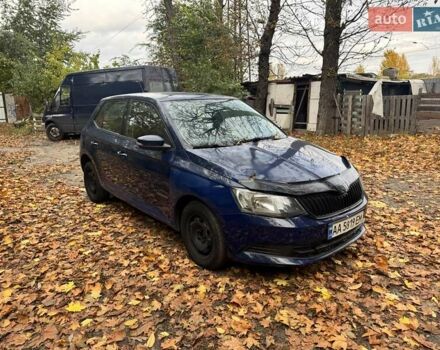 Шкода Фабия 2016 в Киеве на Automoto.ua Синий Шкода Фабия, объемом двигателя 1.2 л и пробегом 239 тыс. км за 3850 $, фото 2 на Automoto.ua