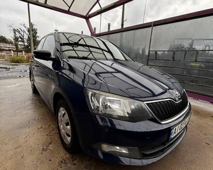 Синий Шкода Фабия, объемом двигателя 1.2 л и пробегом 200 тыс. км за 5700 $, фото 2 на Automoto.ua