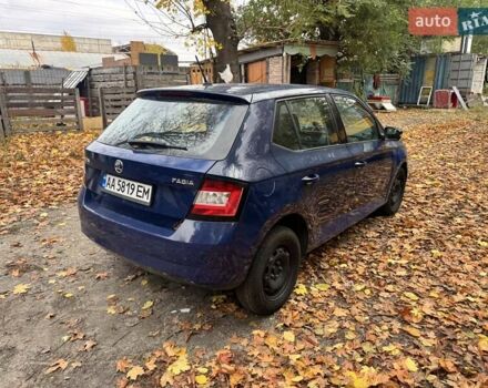 Шкода Фабия 2016 в Киеве на Automoto.ua Синий Шкода Фабия, объемом двигателя 1.2 л и пробегом 239 тыс. км за 3850 $, фото 4 на Automoto.ua