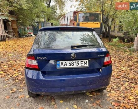 Шкода Фабия 2016 в Киеве на Automoto.ua Синий Шкода Фабия, объемом двигателя 1.2 л и пробегом 239 тыс. км за 3850 $, фото 5 на Automoto.ua
