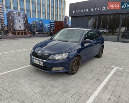 Шкода Фабия 2016 в Львове на Automoto.ua Синий Шкода Фабия, объемом двигателя 1.2 л и пробегом 242 тыс. км за 5500 $, фото 1 на Automoto.ua