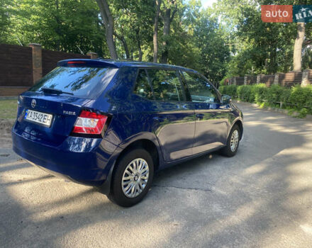 Синий Шкода Фабия, объемом двигателя 1.2 л и пробегом 119 тыс. км за 7150 $, фото 2 на Automoto.ua