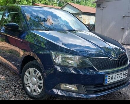 Синий Шкода Фабия, объемом двигателя 1.2 л и пробегом 195 тыс. км за 6700 $, фото 1 на Automoto.ua