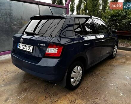 Синий Шкода Фабия, объемом двигателя 1.2 л и пробегом 200 тыс. км за 5700 $, фото 4 на Automoto.ua