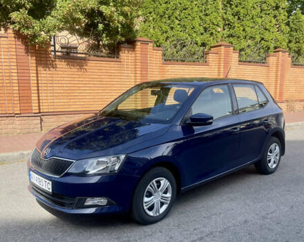 Синий Шкода Фабия, объемом двигателя 1 л и пробегом 66 тыс. км за 7950 $, фото 1 на Automoto.ua