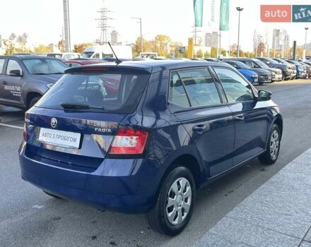 Шкода Фабия 2018 в Киеве на Automoto.ua Синий Шкода Фабия, объемом двигателя 1 л и пробегом 188 тыс. км за 6305 $, фото 5 на Automoto.ua