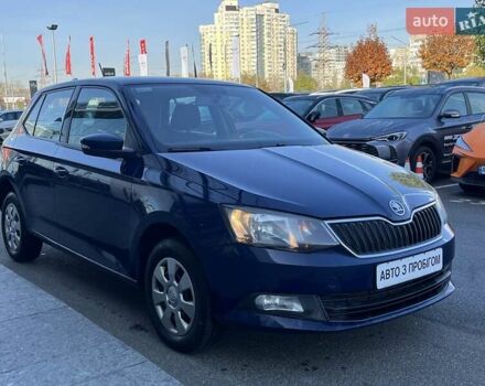 Шкода Фабия 2018 в Киеве на Automoto.ua Синий Шкода Фабия, объемом двигателя 1 л и пробегом 188 тыс. км за 6305 $, фото 3 на Automoto.ua